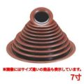 盛皿 多用高台皿天目7寸 SH塗