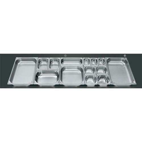 プロシェフ 18-8 GNパン補強重なり防止付 1/2 100mm