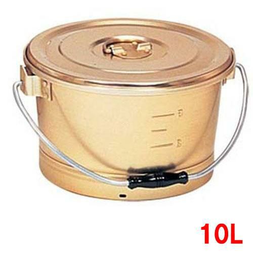 しゅう酸アルマイト 丸型一重 食缶 213-BG