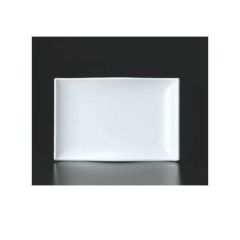 メラミン大皿AM-12 尺2寸長角盛皿(アイボリー)