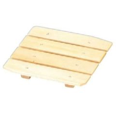 5.4寸用木製目皿(クリアー付)/樹脂製