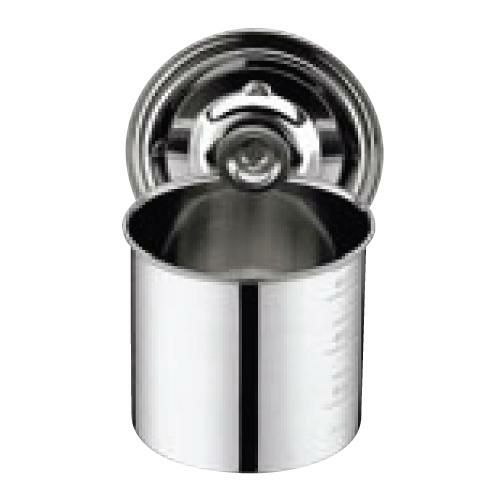 UK 18-8 キッチンポット 目盛付 12cm 手無 