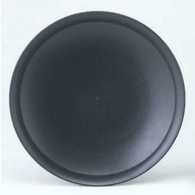 丸皿 盛皿 (樹脂製)石目皿黒8寸/宴会大皿/業務用
