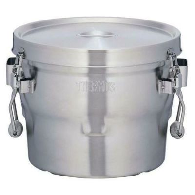 サーモス 18-8 保温食缶 シャトルドラム GBB-10CP(パッキン付)