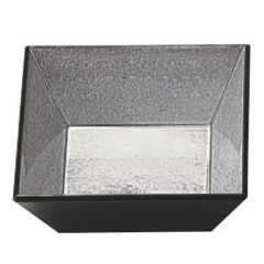 小鉢 スクウェア小鉢銀雲天黒