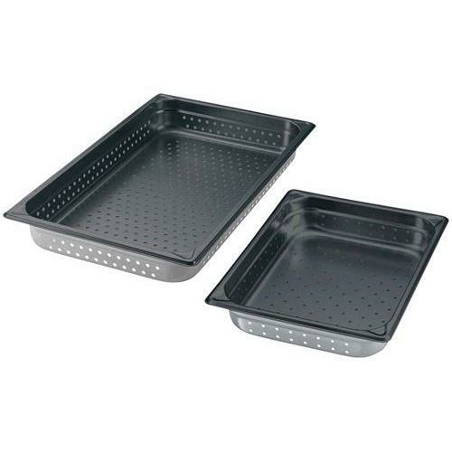 EBM 18-8 穴明ホテルパン ノンスティック加工 1/1 200mm