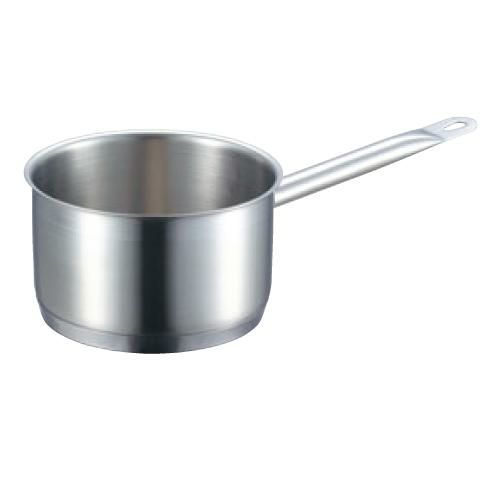 【EBM】18-8 プロシェフ IH 深型片手鍋 22cm 蓋無