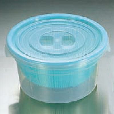 ざるコン 丸型 グリーン