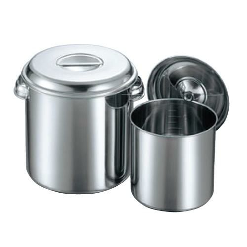 クローバー モリブデン 丸型キッチンポット(目盛付)33cm 手付