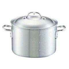 ニューキング アルミ 半寸胴鍋(目盛付)30cm