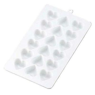 チョコレート流し型 ハート No.1307 18pcs