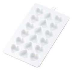 チョコレート流し型 ハート No.1307 18pcs