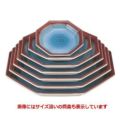 八角盛皿清流尺0寸 クリ-ン塗/樹脂製