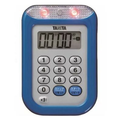 タニタ 防水大音量 タイマー TD-377 ブルー
