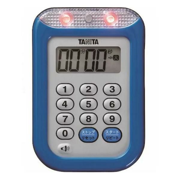 タニタ 防水大音量 タイマー TD-377 ブルー