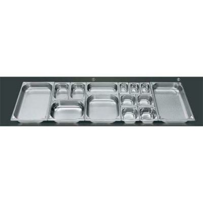 プロシェフ 18-8 GNパン補強重なり防止付 2/3 100mm