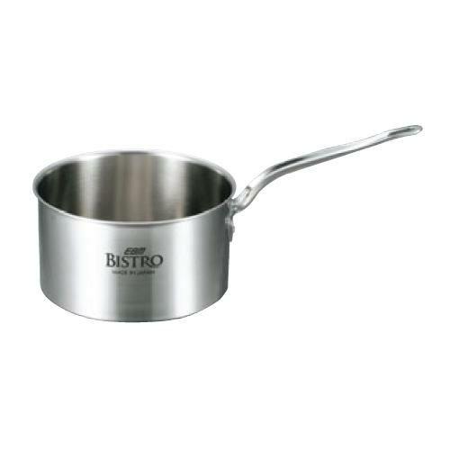 EBM ビストロ 三層クラッド 深型片手鍋 21cm 蓋無