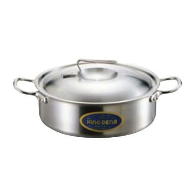 ニューキングデンジ 外輪鍋(目盛付)33cm