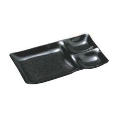 プレート ツーコンビプレート黒パール