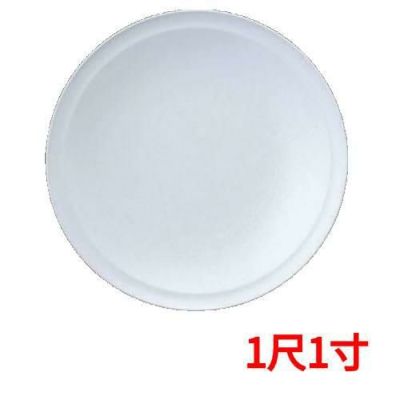 丸皿 盛皿 (樹脂製)石目皿白尺1寸/盛器/業務用