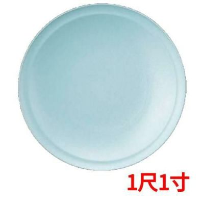 丸皿 盛皿 (樹脂製)石目皿緑尺1寸/盛器/業務用