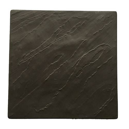 TB 炭化 石面角前菜皿