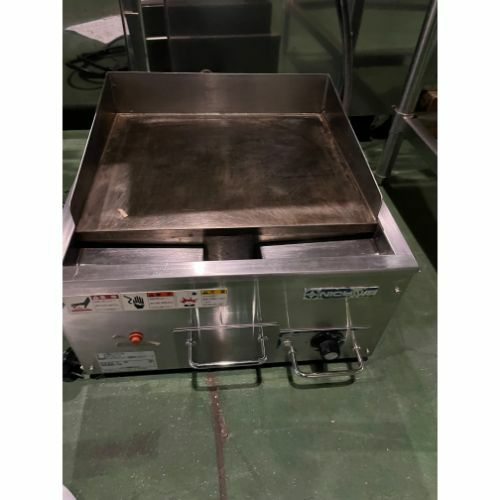 ニチワ 業務用 電気ミニグリドル MTEG-3 グリドル 鉄板焼き 卓上 単相