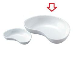 盛鉢 8寸浮雲小鉢ホワイトアクア(裏白塗)