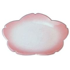 盛皿 (大)さくら皿ピンクぼかし