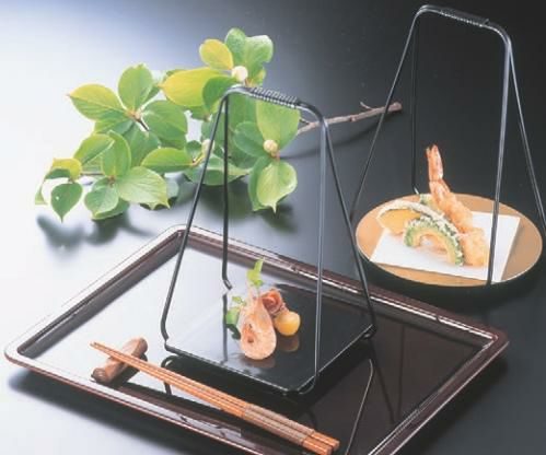 盛器 飛鳥角手提盛器黒