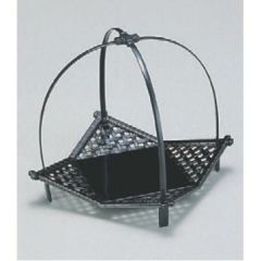 かご (小)いさざ籠黒