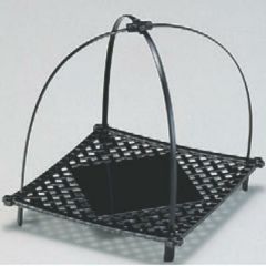 かご (大)いさざ籠黒