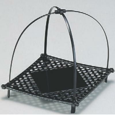 かご (大)いさざ籠黒