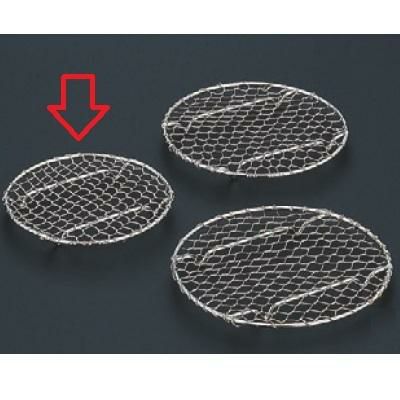 目皿 ステンレス目皿四ツ足付9φ