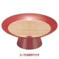 盛器  8寸盃朱(お持ち帰り用)(スノ子別)  高さ92 直径:240