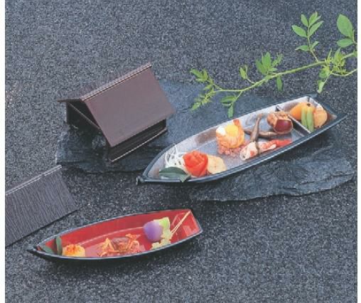 盛器 屋根マルーン