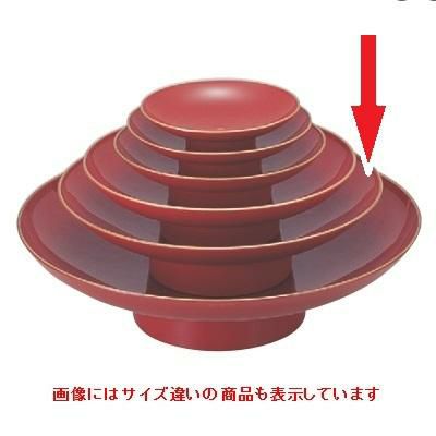 盛器 盃盛器朱天金(脚無)尺2寸