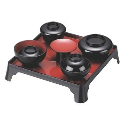 御膳 喰初膳セット 黒内朱(女の子用)