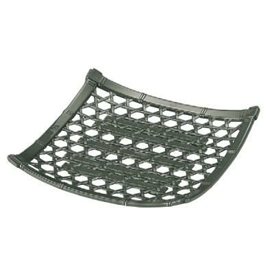 竹皿 6寸角竹皿グリーン