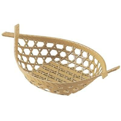 かご  両舟かご白木  幅253 奥行148 高さ70