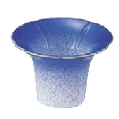 珍味 (小)朝顔珍味入れブルーぼかし