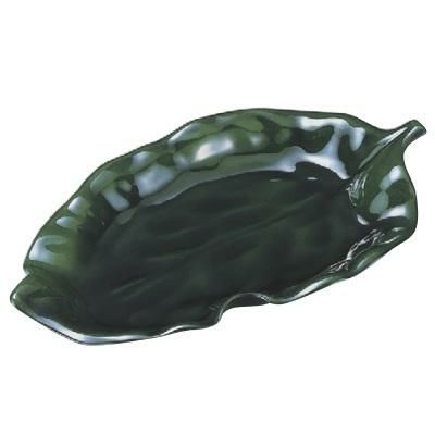 盛皿 木の葉大鉢 織部