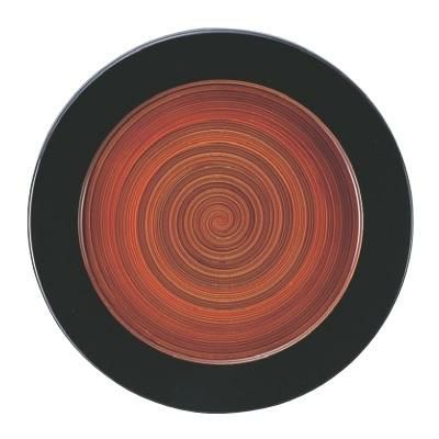 プレート 33φサービスプレート 錆筋目/洋食器