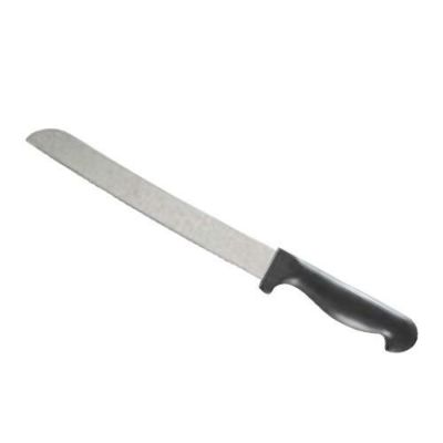 黒プラ柄 パン切りナイフ 20cm 30891