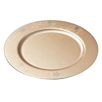 プレート 耐熱17.5φ丸プレート金煌春秋/洋食器