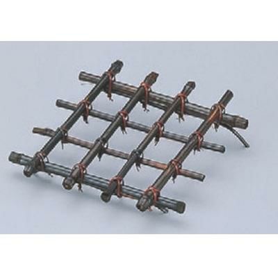 珍味 朝顔棚7寸染竹足付