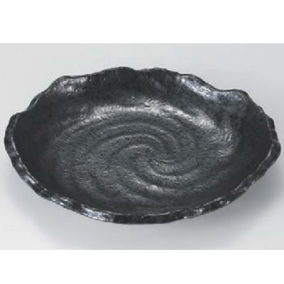 盛器 8寸鳴門盛器 新黒石目