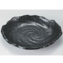 盛器 8寸鳴門盛器 新黒石目