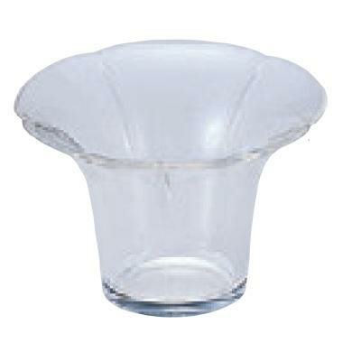 珍味 (中)朝顔珍味入れ透明