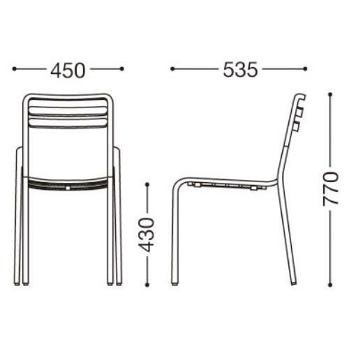 ガーデンチェア オーリンズ